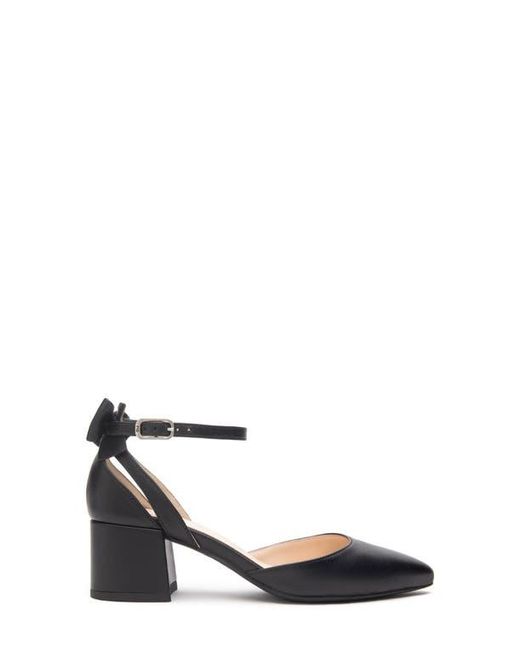 Nero Giardini Black Ankle Strap Pump