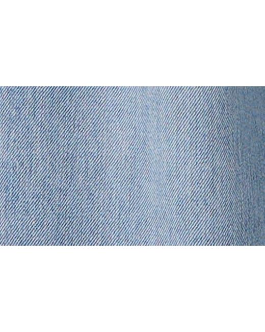 Citizens of Humanity Blue Brynn Wide Leg Organic Cotton Trouser Jeans
