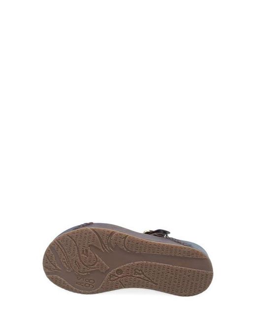 A.s.98 Brown Monroe Platform Clog