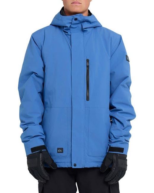 Quiksilver Blue Mission Water Resistant Warmflight Insulated Jacket for men