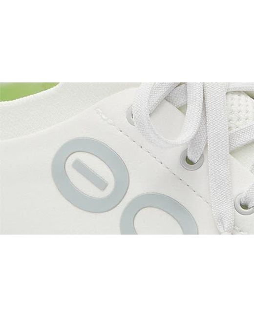 OOFOS White Oomy Stride Sneaker