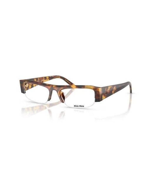 Miu Miu Multicolor 54Mm Rectangular Sunglasses