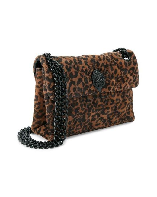 Kurt Geiger Metallic Mini Kensington Leather Convertible Crossbody Bag