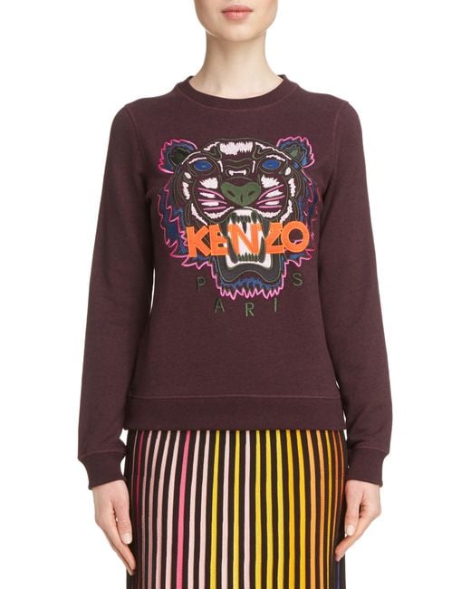 kenzo tiger sweatshirt dress
