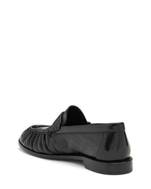 Saint Laurent Black Penny Loafer