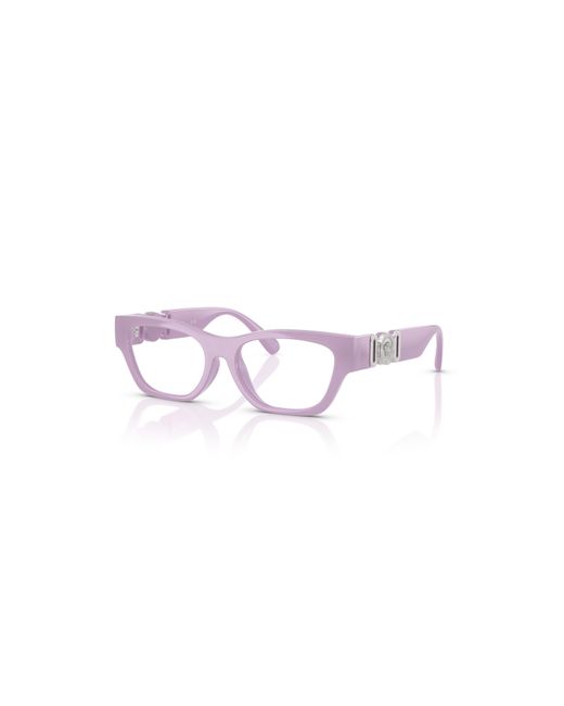 Versace Purple 48Mm Round Optical Glasses