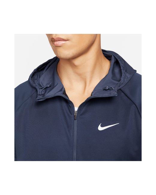 Nike Therma-fit Repel Miler Running Jacket in Blue for Men | Lyst