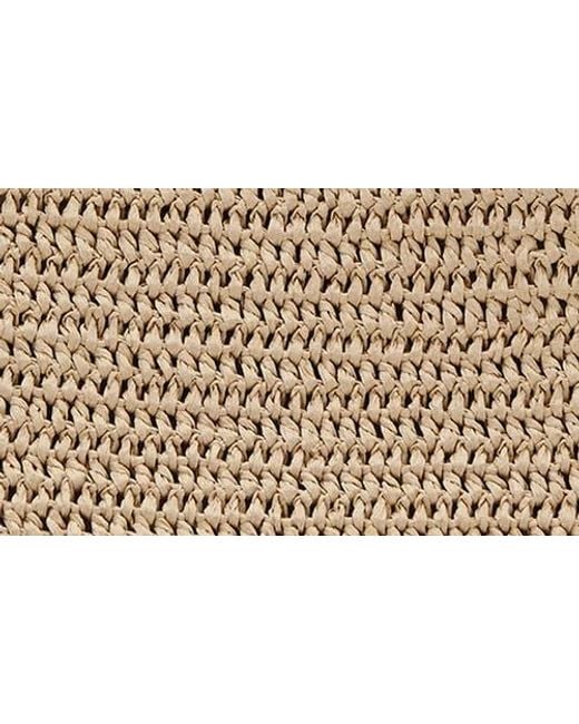Mango Brown Raffia Tote