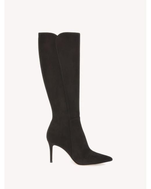 Gianvito Rossi Black Levy Boot