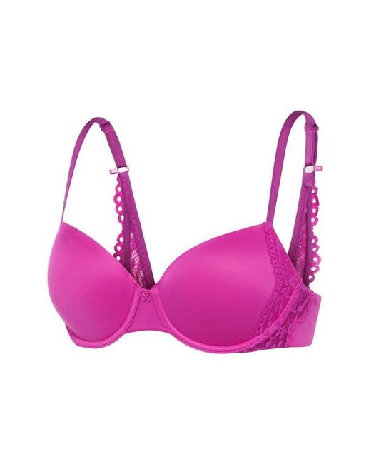 Savage x Fenty Purple Soft 'N Savage Lightly Lined Convertible Lace Demi Bra