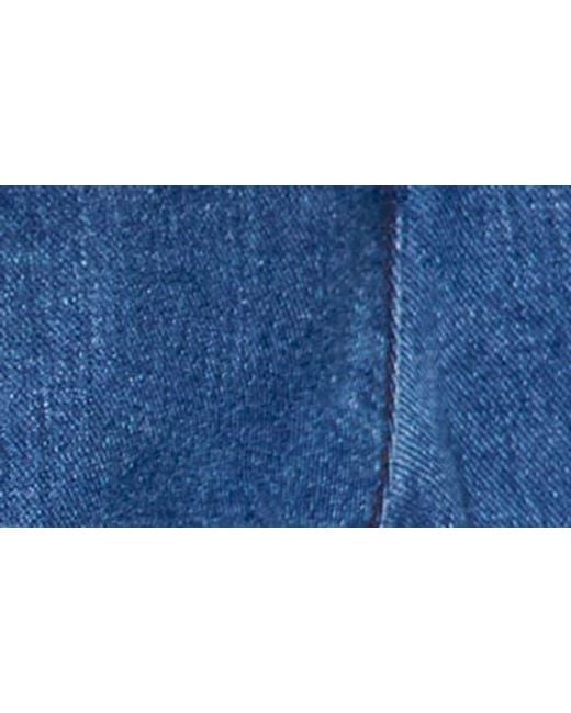 Vici Collection Blue Delilah Tie Front Top