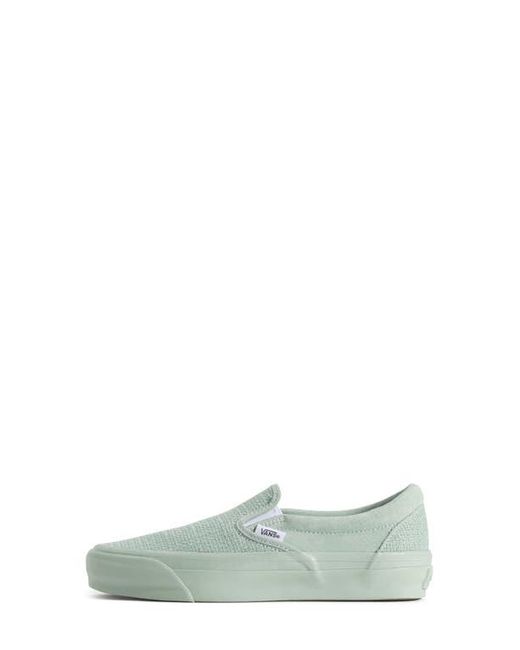 Vans Green Lx Classic Slip-On Sneaker
