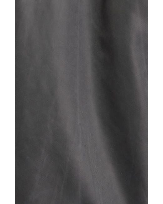 PacSun Black Washed Nylon Zip Jacket for men