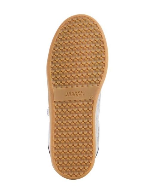 Isabel Marant White Beth Low Top Sneaker