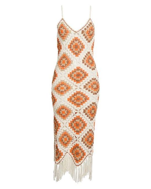chinese dress ladies Lena Maxi Crochet Dress main image 0
