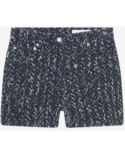 IRO Blue Valentin Denim Shorts