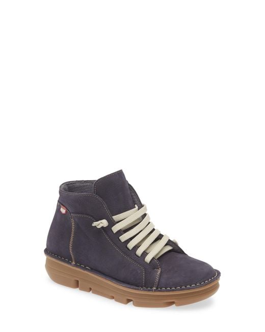 On Foot Blue Touch Sneaker Boot