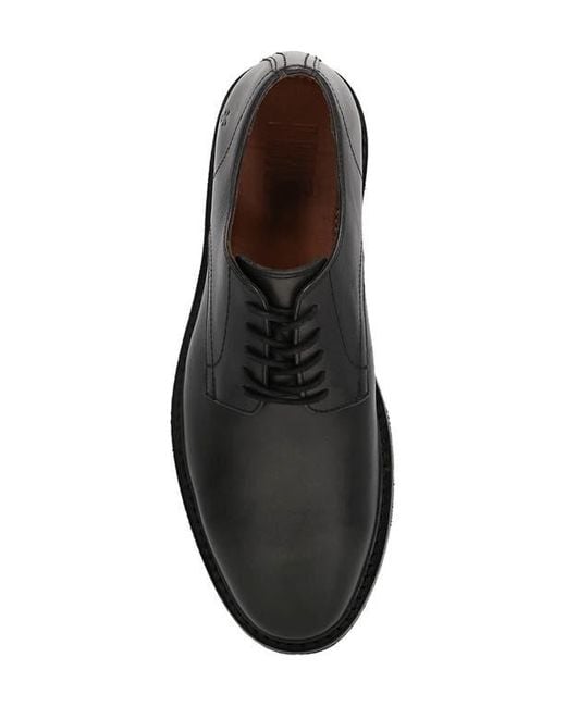Frye Black Paul Leather Derby for men