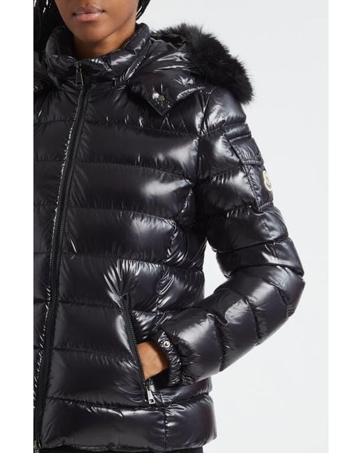 Moncler Black Badyf Hooded Down Jacket