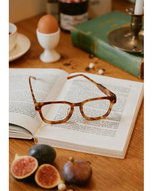 COVRY Brown Aster Light Blocking Glasses