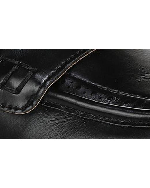 LifeStride Black London 3 Platform Penny Loafer