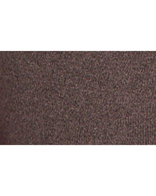 Bella Dahl Brown Whipstitch Button-Up Sweater