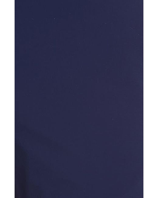 Zanella Blue Active Stretch Flat Front Pants for men