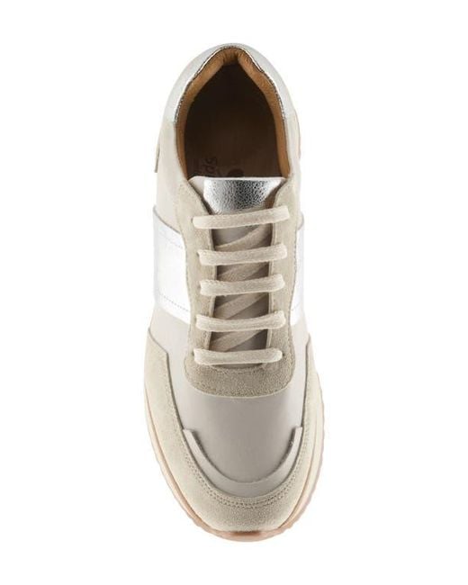 Spring Step White Compter Sneaker