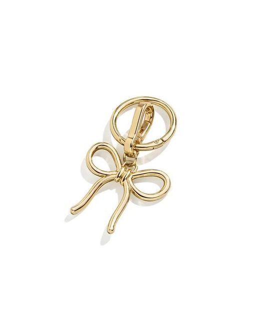 BaubleBar Metallic Bow Bag Charm