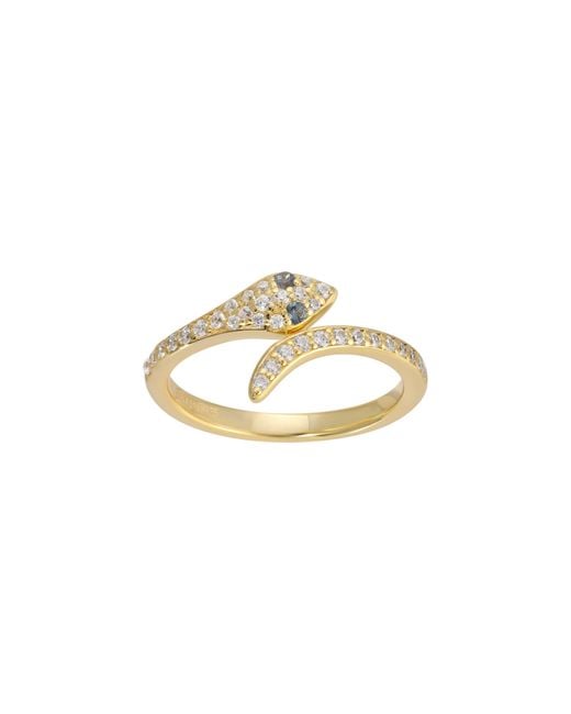 Native Gem Metallic Snake Charmer Ring