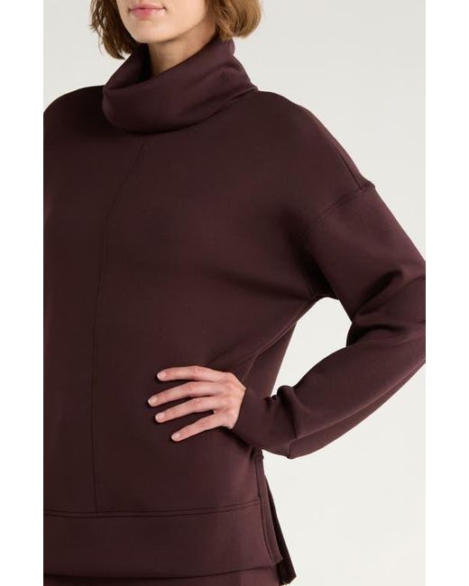 Spanx Brown Air Essentials Tunic Sweatshirt