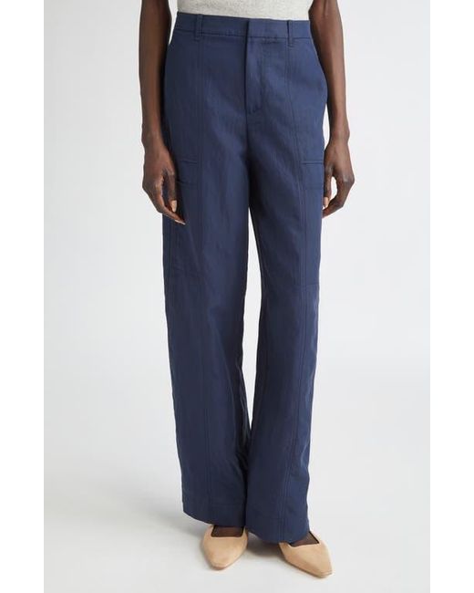 Vince Blue Fluid Utility Pants