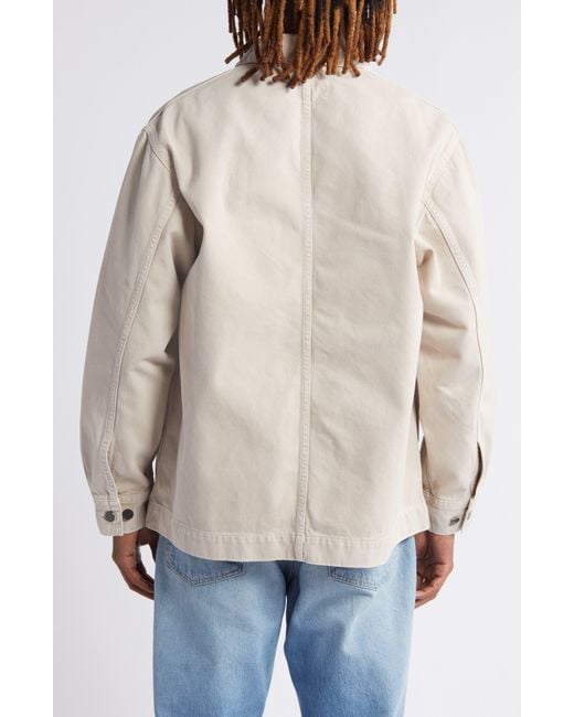 Carhartt Natural Garrison Workwear Twill Coat for men