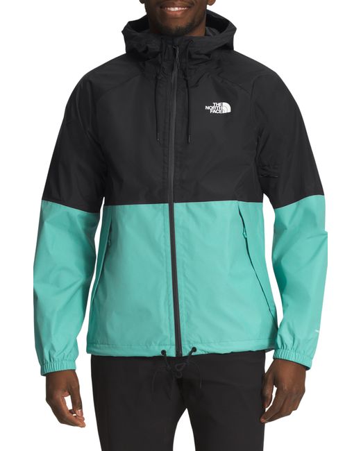 The North Face Antora Waterproof Hooded Rain Jacket in Green for Men Lyst