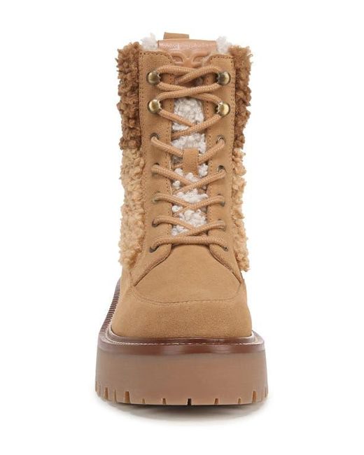 Sam Edelman Brown Elliot Faux Shearling Boot
