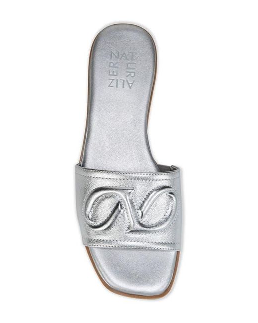 Naturalizer White Genevieve Slide Sandal