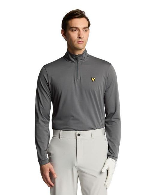 Lyle & Scott Gray Course Midlayer for men