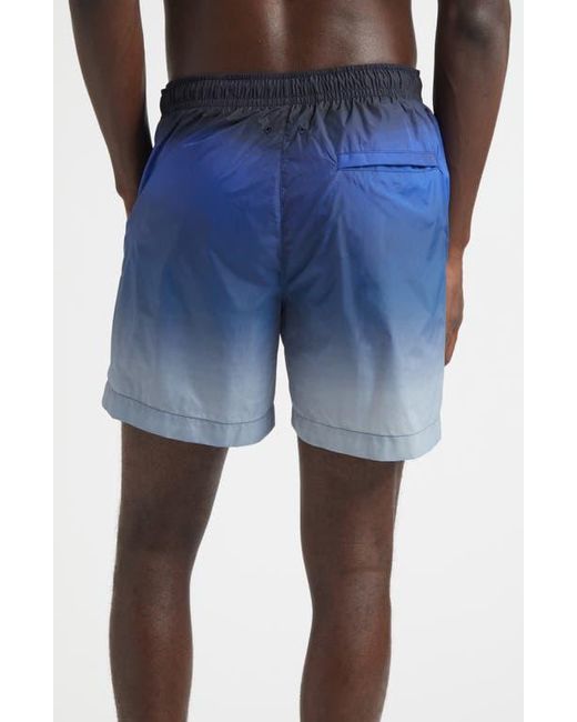 Givenchy Blue Long Swim Trunks for men