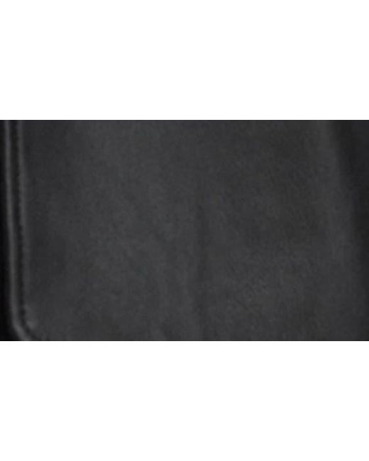 AllSaints Black Corinna Fringe Leather Blazer