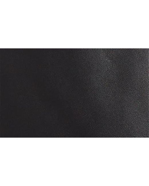Totême  Black Paneled Longline Leather Shell