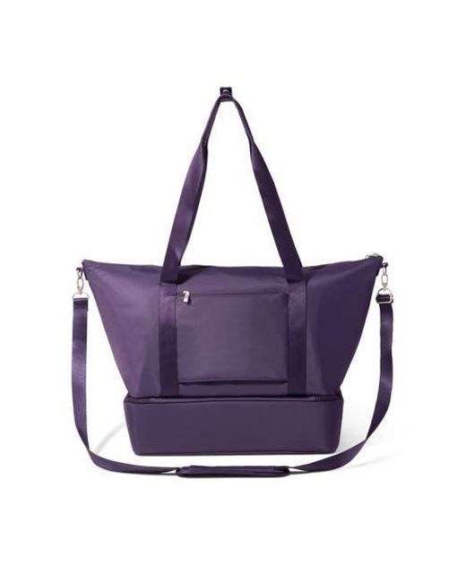 Baggallini Purple Park Ave Weekender Tote