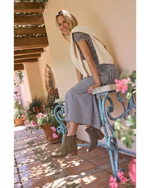 TOMS Green Delilah Western Boot