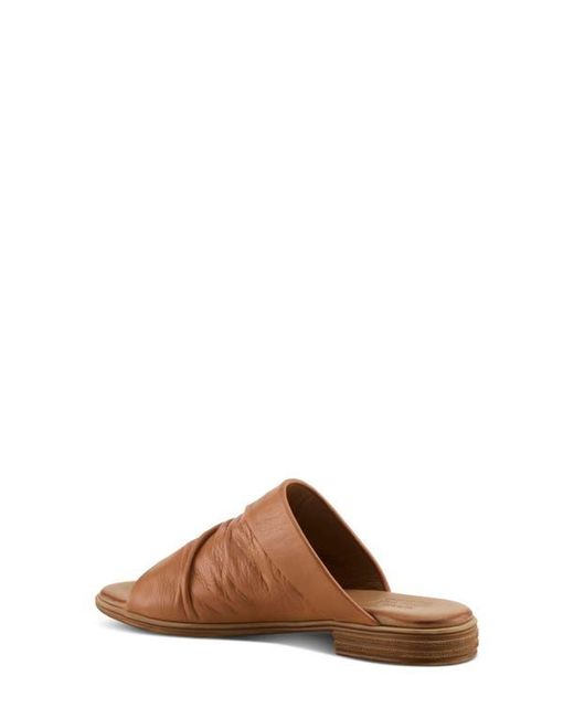 Spring Step Brown Jaleel Slide Sandal