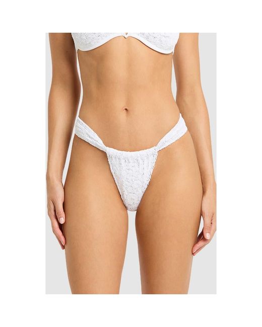 Bondeye White Georgia Bikini Bottoms