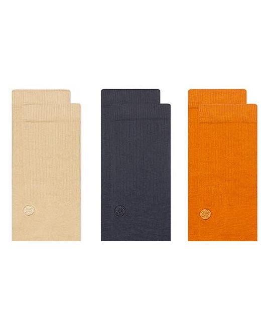 Stance Multicolor Icon Assorted 3-Pack Crew Socks for men