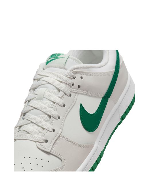 Nike Green Dunk Low Retro Basketball Shoe for men