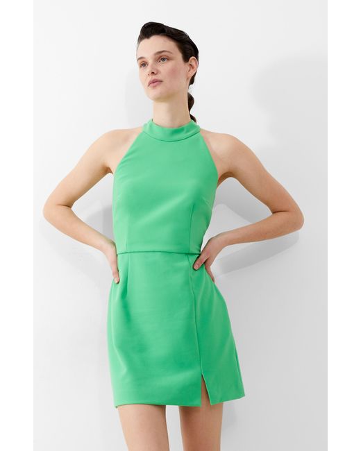 French Connection Green Whisper Sheath Dress