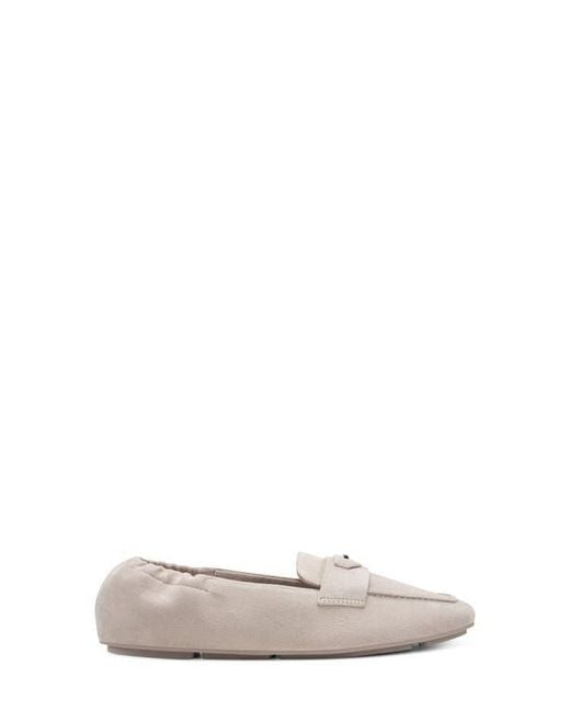 DKNY White Delmar Loafer