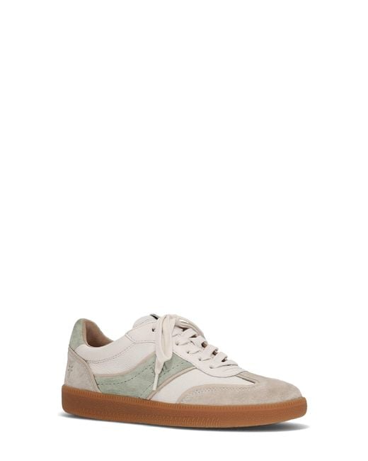Frye White Milly Low Top Sneaker