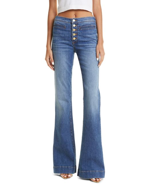 Ramy Brook Beatrix Flare Jeans in Blue | Lyst